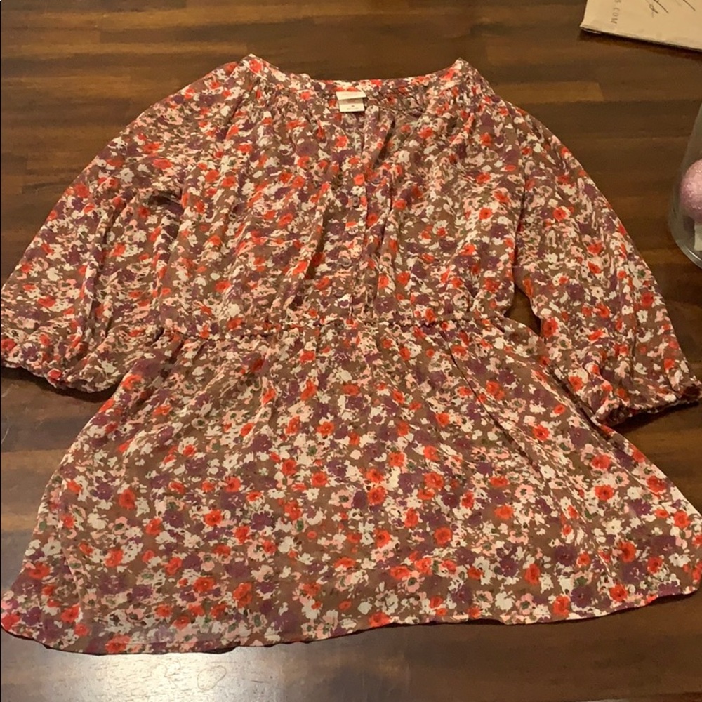 Mossimo (target) quarter length blouse